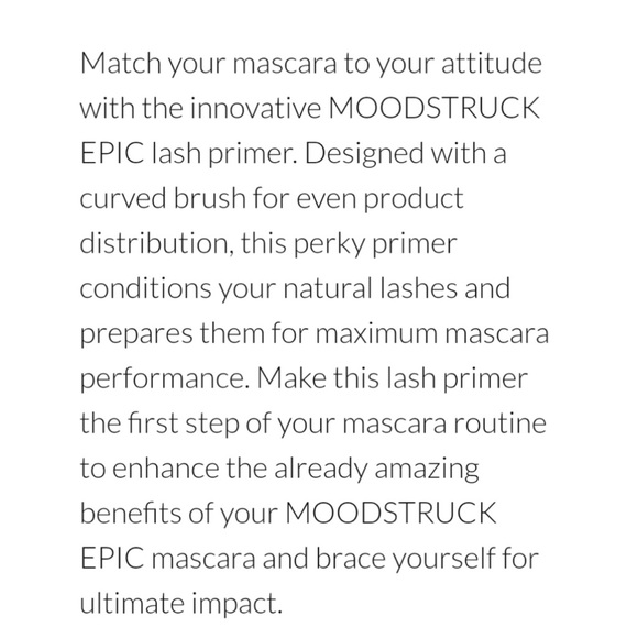 NWT Younique moodstruck epic lash primer 10ml/.033 fl oz - Picture 3 of 3